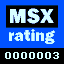 MSX Rating system